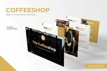 The Coffeeshop - Powerpoint Template