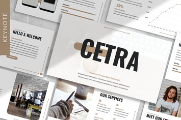Cetra - Business Keynote Template