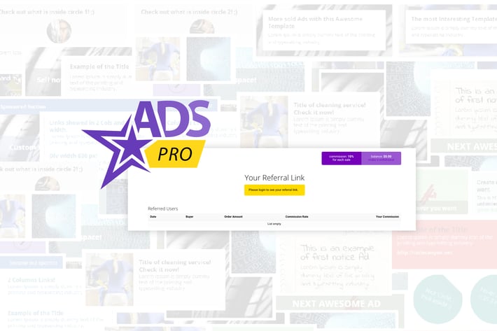 WordPress Affiliate Program - Ads Pro AP add-on