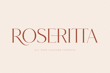 Roseritta - Ligature Serif