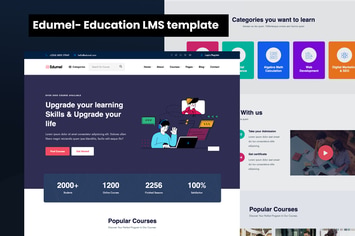 Edumel- Education LMS template