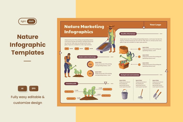 Infographic Template for Ecology & Nature 02
