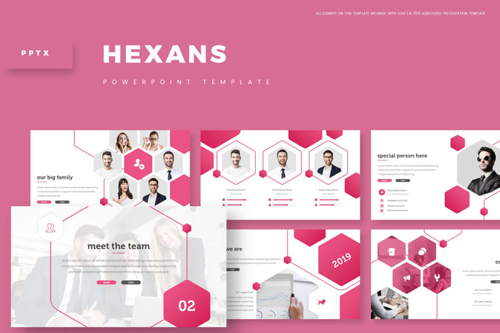 Hexans - Powerpoint Template