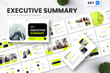Executive Summary - Business Keynote Templates