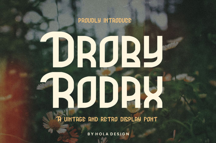 Droby Rodax - Cinematic Vintage & Retro Display
