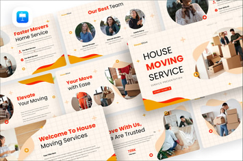 House Moving Service Keynote Presentation Template