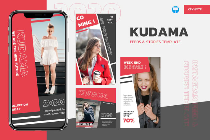 Instagram Feeds & Stories - Keynote