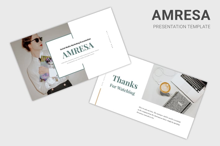 Amresa : Tech Business Powerpoint