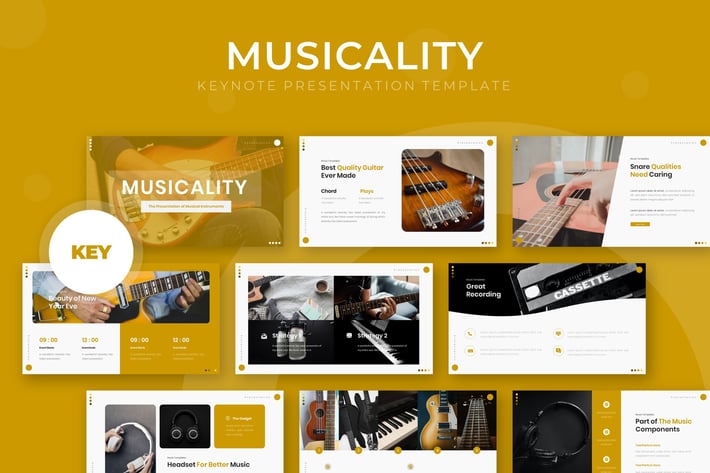 Musicality - Keynote Template