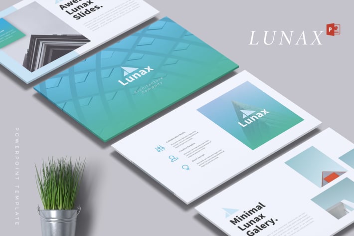 LUNAX - Architecture Powerpoint Template