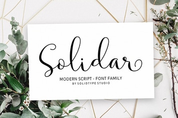 Solidar Font Family