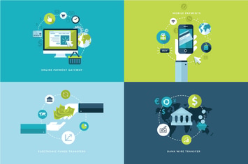 Set of Flat Design Concept Icons