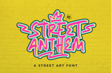 Street Anthem - An Urban Font