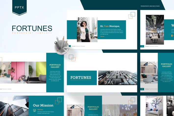Fortunes - Business Powerpoint Template