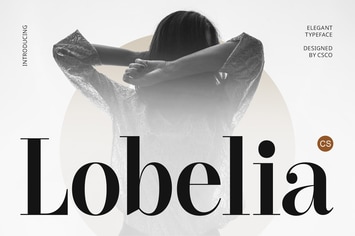 Lobelia – Classic Font