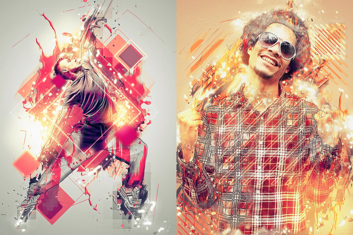 Architekt Photoshop Action