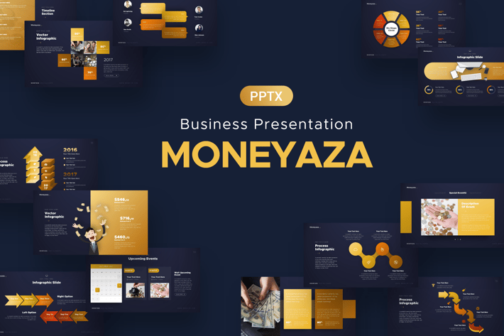 Moneyaza Powerpoint Template