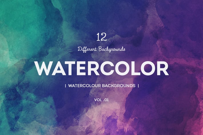 Watercolour Backgrounds| v01
