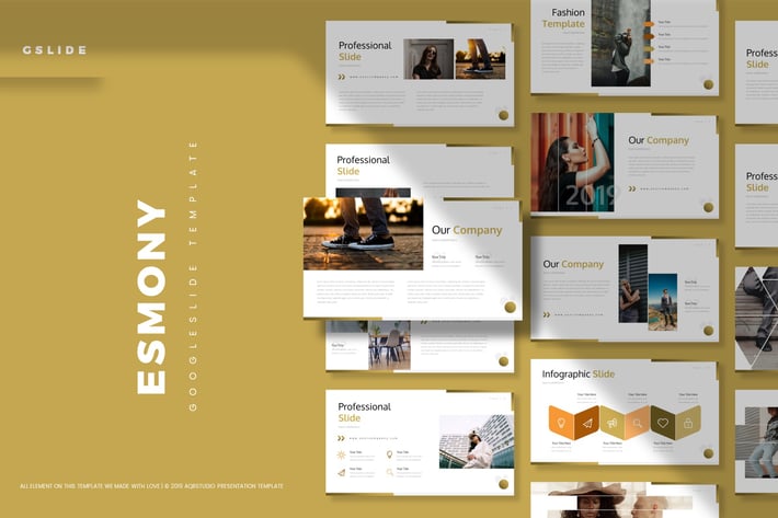 Esmony - Google Slide Template