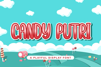 CANDY PUTRI - Playful Display Font