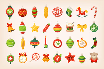 Christmas Balls Icons
