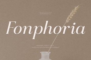 Fonphoria Modern Serif Font