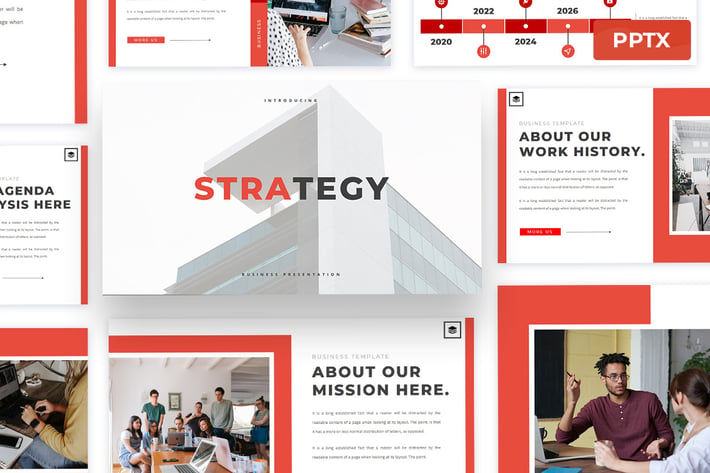 Strategy - Powerpoint Presentation Template