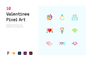 Valentines - Pixel Art