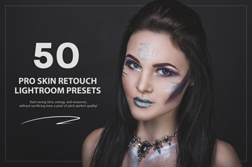 50 PRO Skin Retouch Lightroom Presets