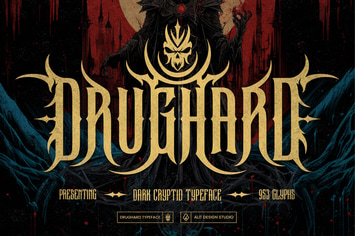 Drughard Typeface