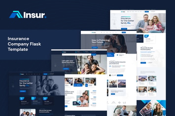 Insur - Insurance Company Flask Template