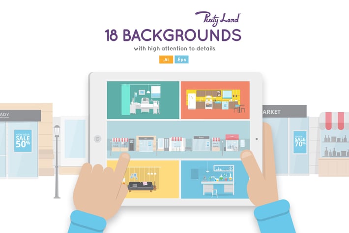 PixityLand Backgrounds