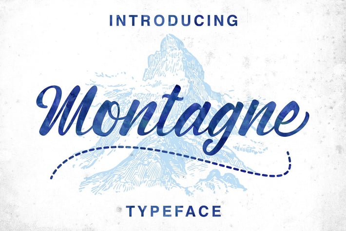 Montagne Typeface