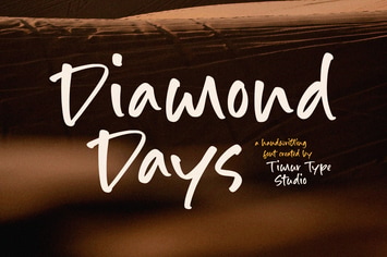 Diamond Days – Handwriting Font TT