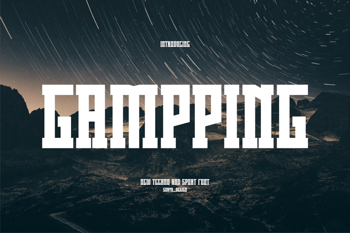 Gampping Fonts