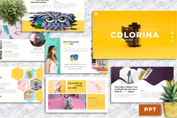 Colorina – Creative Business PowerPoint Template
