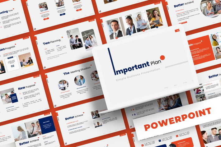Important Plan - Powerpoint Template
