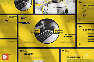 Legal Services PowerPoint Presentation Template