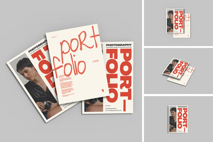 A4 flyer Mock-Up
