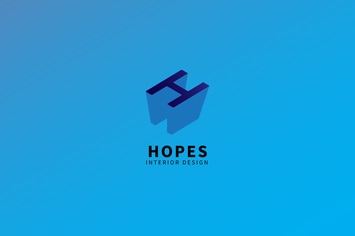 Hopes - Interior Design Logo Layout