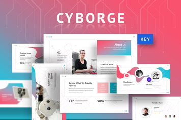 Cyborge - AI Keynote Template