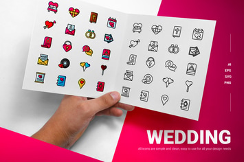 Wedding - Icons