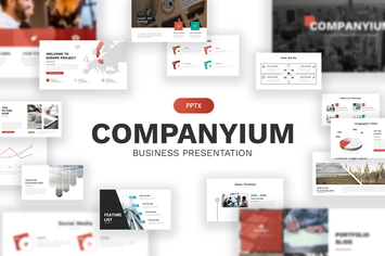 Companyuim Business Presentation Template