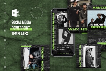 Social Media PowerPoint Template
