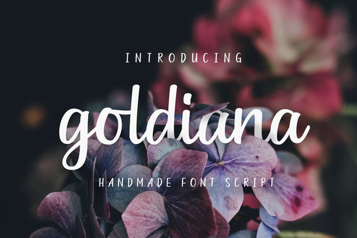 Goldiana - Font Script