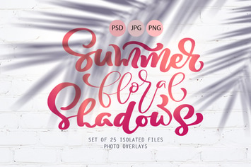 Summer floral shadows