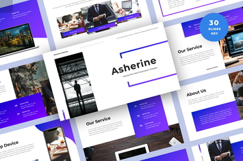 Startup Pitch Deck Keynote Template