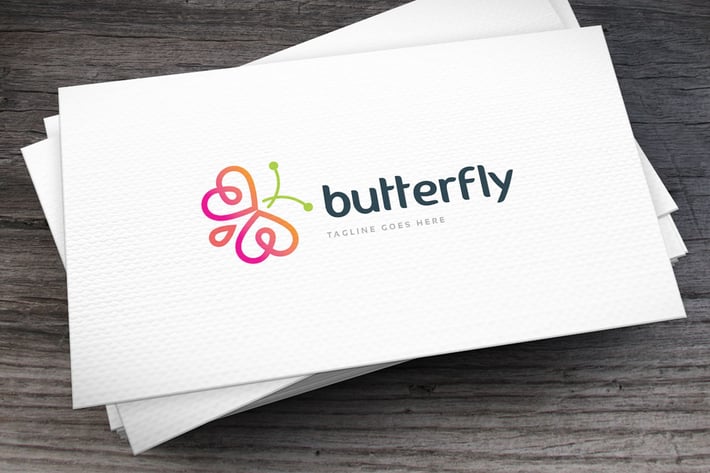 Butterfly Logo Template