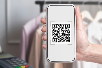 Contactless Payment Phone Mockup