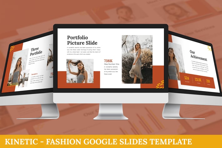 Kinetic - Fashion Google Slides Template